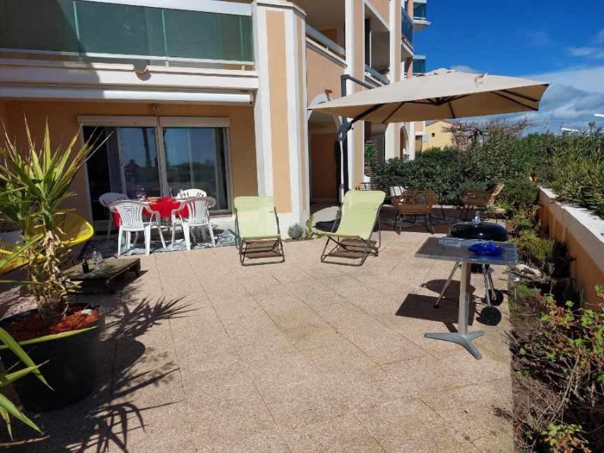 Cosy Appartement Les Pieds Dans Le Sable 르발카레스 외부 사진